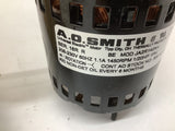 AO Smith 396 JA2R140N Motor 1/20HP 208-230V 1450RPM 60HZ ENCL Open 3.3FR
