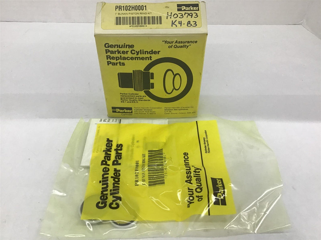 Parker PR102H0001 1" Bunan Piston Ring Kit