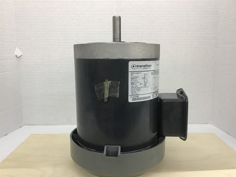 Marathon 5K49MN4104 AC Motor 1HP 208-230/460V 1725RPM 4P FR56C 3PH 60Hz TEFC