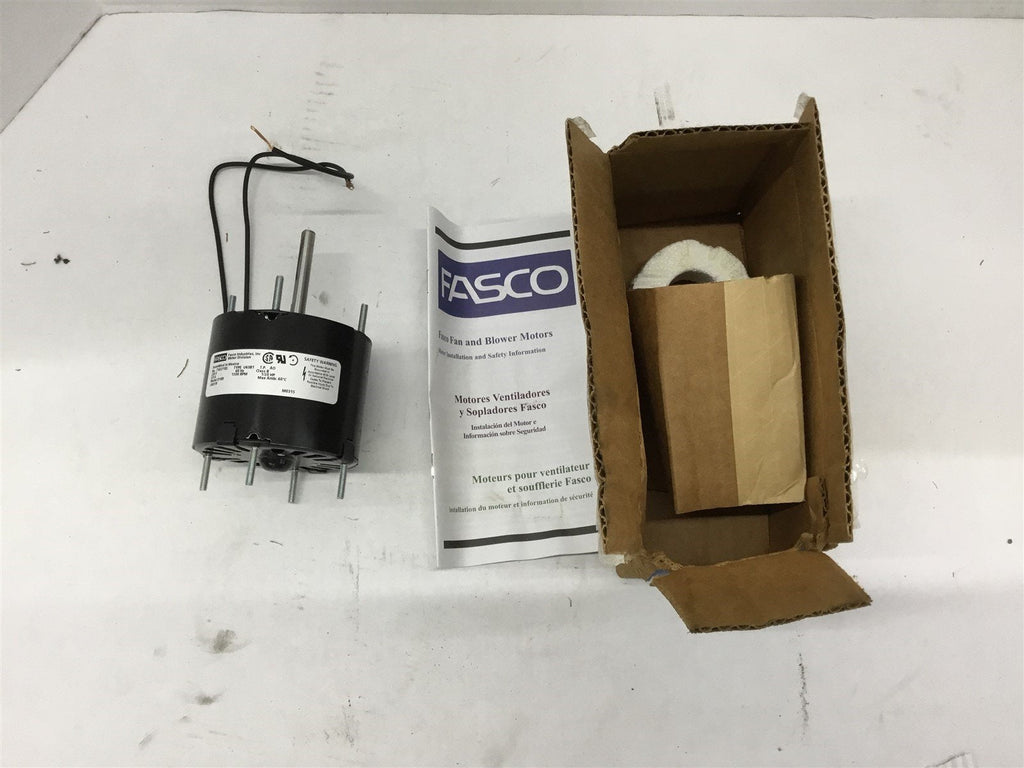 Fasco D189 Motor TYPE U63B1 1/20HP 230V 1500RPM 60HZ Class B