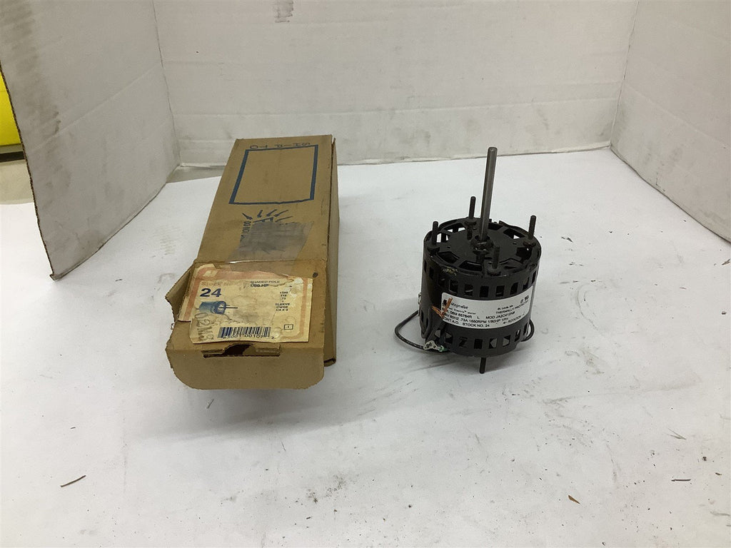 Magnetek JA2C412N Motor Stock 24 115V 60HZ .73AMP 1550RPM 1/80HP HP 1PH