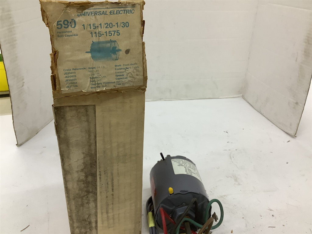 Universal JE2G042N Motor # 590 115V 60HZ 1.3AMPS 1575RPM 1/15HP 1PH