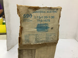 Universal JE2G042N Motor # 590 115V 60HZ 1.3AMPS 1575RPM 1/15HP 1PH
