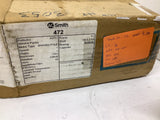 AO Smith CA2J198N Motor # 472 208-230V 60HZ 1.3AMP 1550RPM 1/12HP 1Ph