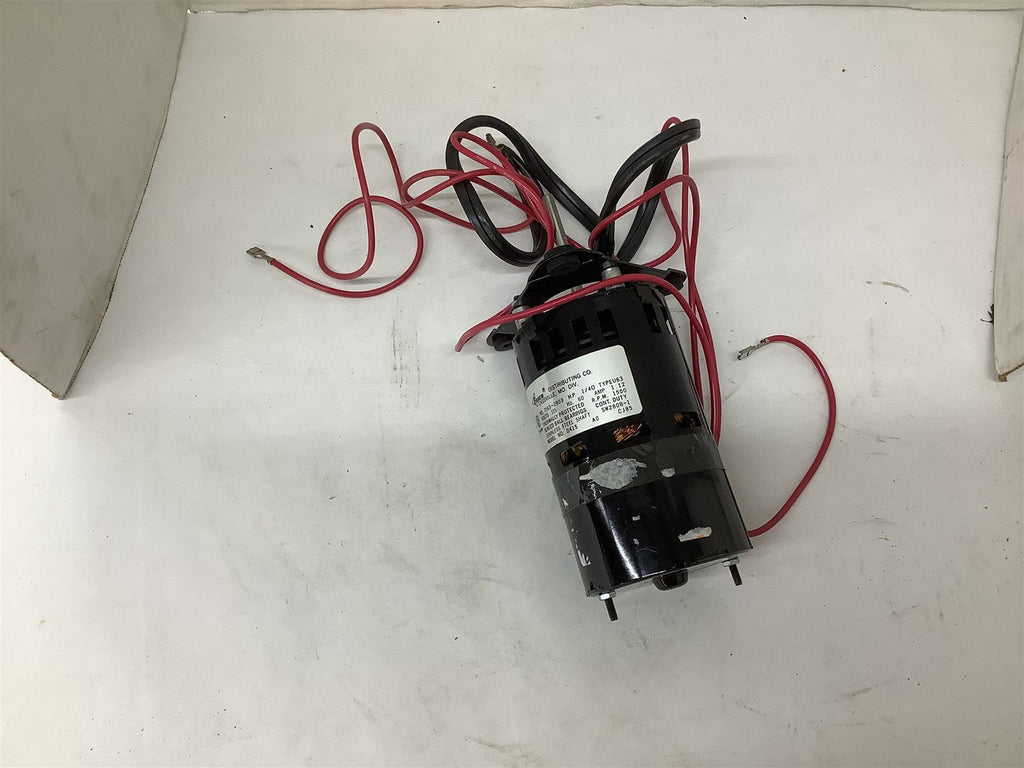 Fasco D415 Ac Motor 1/40 Hp 115 V 1800 Rpm 4P 60 Hz Footless