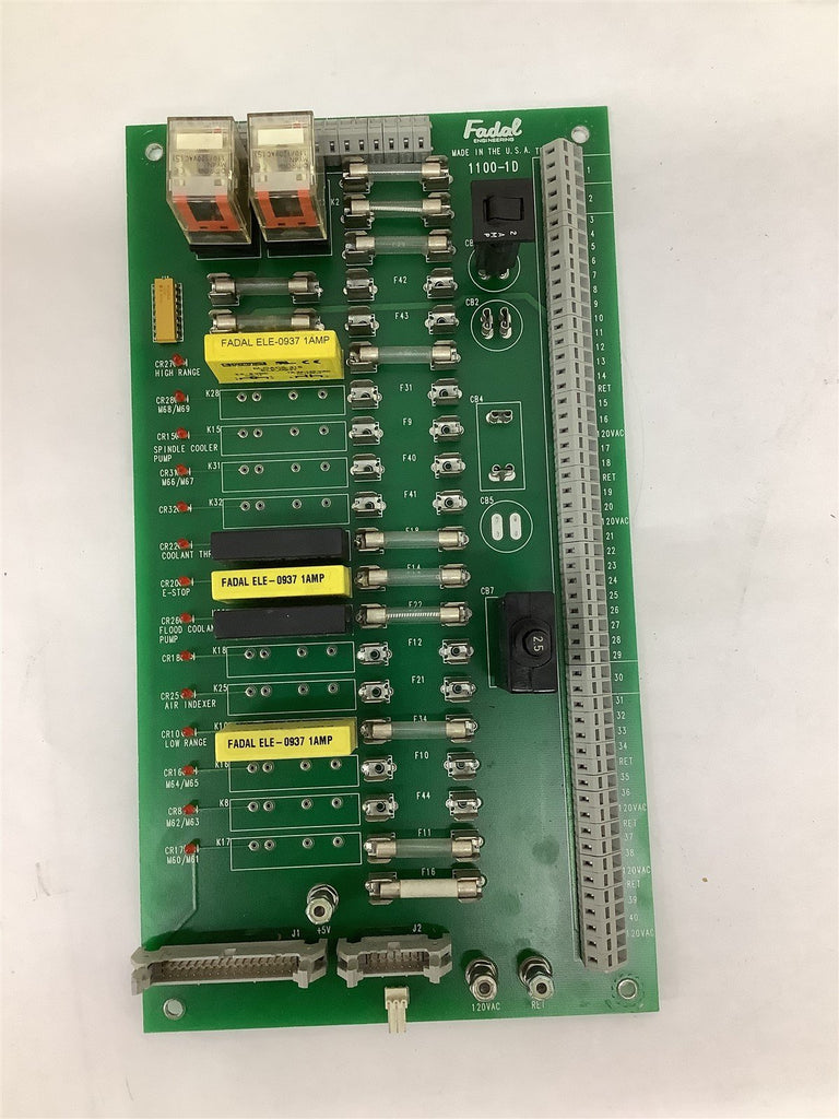 Fadal 1100-1D Control Board