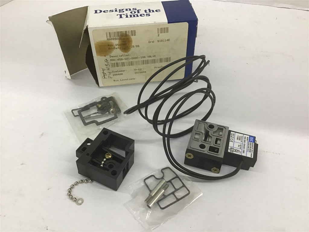MAC 45A-SA1-DAAC-1MA Valve