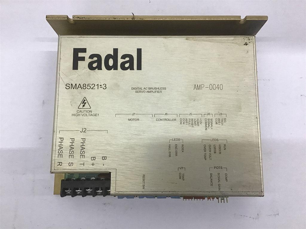 Fadal SMA8521-3 Digital AC Brushless Servo Amplifier