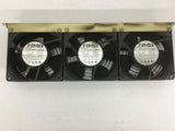 NMB 4715PS-12T-B30 Fan 115 V 60HZ Single Phase Lot of 3 Mounted