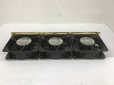 NMB 4715PS-12T-B30 Fan 115 V 60HZ Single Phase Lot of 3 Mounted