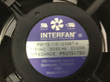 Interfan PM115-115-1238BT-4 Enclosure Fan 115 V 60HZ 20 W