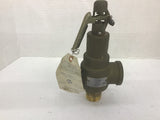 Kunkle Valve 607OCF SAfety Valve Set 200 PSI CAP 2093 SCF Size 1 1/4"