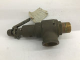 Kunkle Valve 607OCF SAfety Valve Set 200 PSI CAP 2093 SCF Size 1 1/4"
