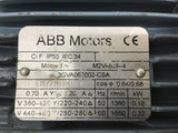ABB Motors M2VA635-4 0.22kW 440-480/250-248V 1650RPM 3PH 60Hz