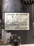 Okuma BL-MC100E-20SB Motor 2KW 133V 2000RPM 8P 133HZ 3PH Torq 10.8 LB IN