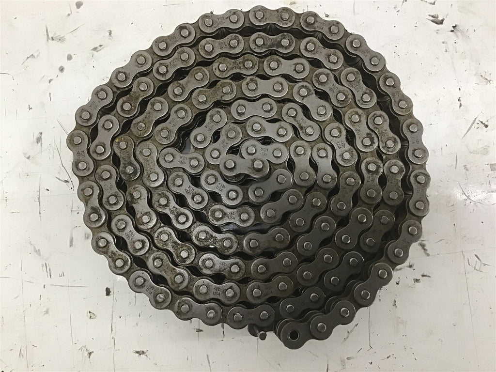 USA 40-2 Roller Chain 6' 5" Long 1 1/4" wide