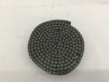 Tsubaki Double Roller Chain RS35 Three Separate Pieces L 7' 9" W 3/4"