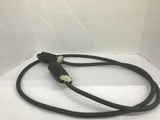 Hubbell 21414B Turn And Lock 30 amp 600 volts w/ Cord 9'