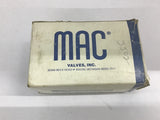 Mac Valves 225-110EA Solenoid Valve 120 V 60 HZ 15 Watts 1035 KPA