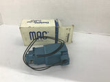 Mac Valves 225-110EA Solenoid Valve 120 V 60 HZ 15 Watts 1035 KPA