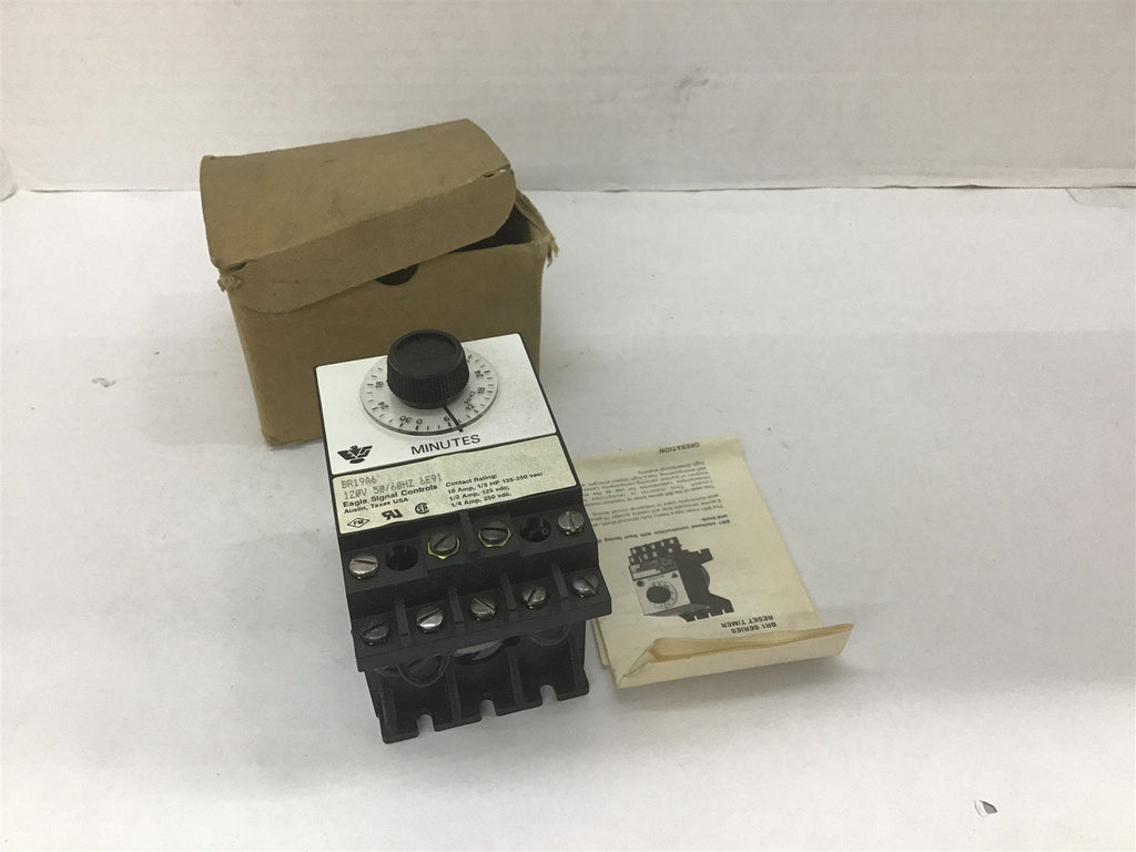 Eagle Signal Controls BR196A6 Timer 120V 50/60HZ 6E91