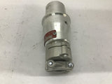 Crouse-Hinds CPP4752 Delayed Action Circuit Breaking Plug 30 Amp 3 Hp 115-230 V