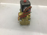 Asco Redhat EF8016G1 Solenoid Valve 10-150 Psi 6.1 W 60 Hz 1/2" Pipe