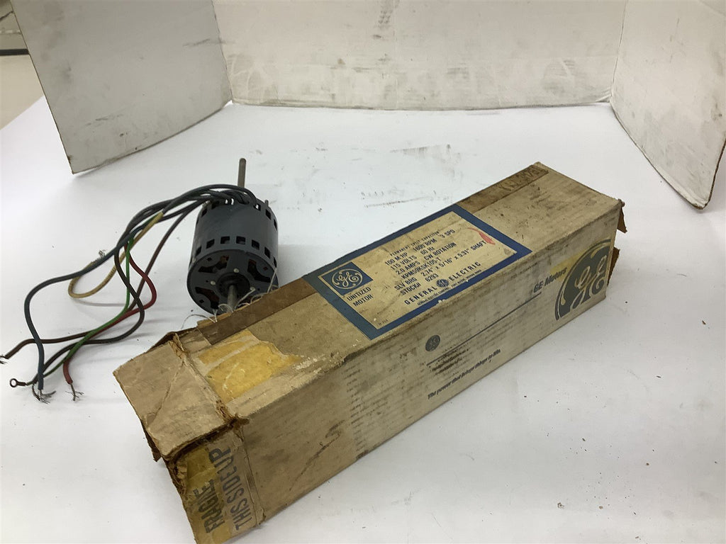 GE 6293 AC Motor 100 M HP 115V 1800 RPM 4P 60 Hz Footless