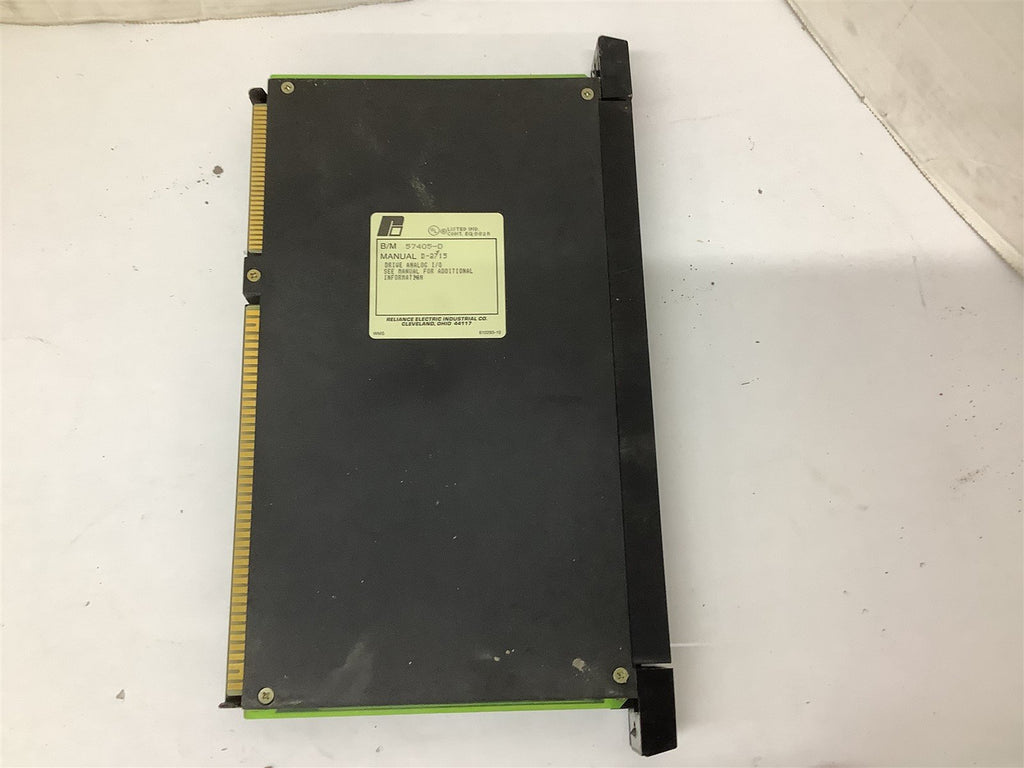 Reliance 57405-D Drive Analog I/O