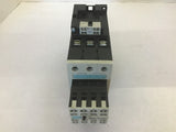 Siemens 3RT1034-3B 3RH1921-2FA22 Contactor 24 VDC Coil 460 V 25 HP 3 Phase