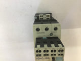 Siemens 3RT1034-3B 3RH1921-2FA22 Contactor 24 VDC Coil 460 V 25 HP 3 Phase