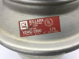 Killark VZRG-1550 Closed Bottom Refractor 175 Watts Max