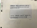Omron R88A-MCW151-DRT-E 1.5Axis Motion Controller Option Card Source 24 VDC 0.2A