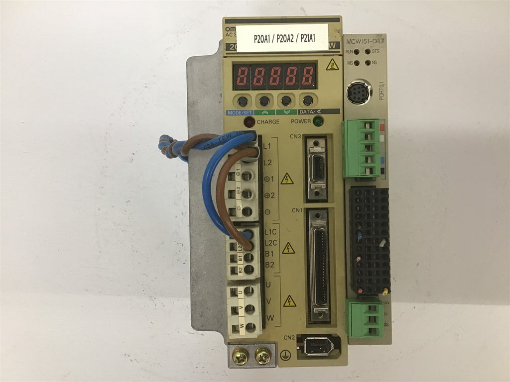 Omron R88A-MCW151-DRT-E 1.5Axis Motion Option Card Source 24 VDC 0.2A