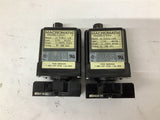 Macromatic SS 51622-10B Timing Relay 120 V 10 Amps Lot of 2 with Base