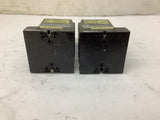 Macromatic SS 51622-10B Timing Relay 120 V 10 Amps Lot of 2 with Base