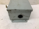 Underwriters Laboratories Cut Out Box Type 12 And 13 Enclosure 6x6