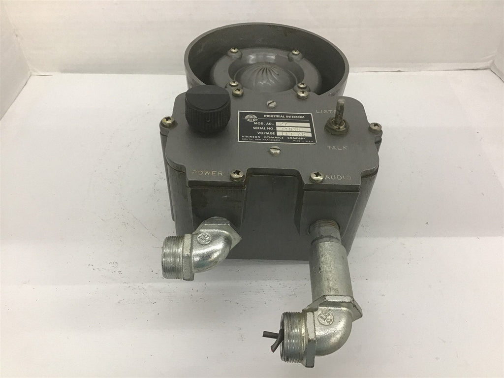 Atkinson Dynamics AD-27 Intercom 117 Volt