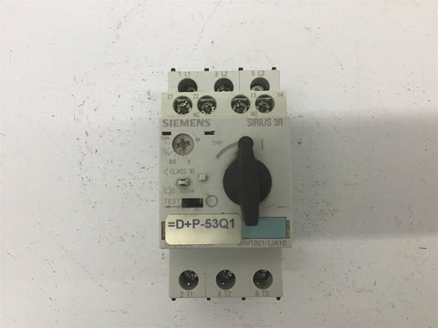 Siemens 3RV1021-1JA10 Manual Motor Starter Protector Breaker