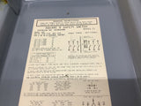 Square D HU363AWK Safety Switch 10" W 20" T 6-1/2" L