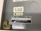Square D 8736 SCG 10 Starter Box 1' T 1' W 6-1/4" L
