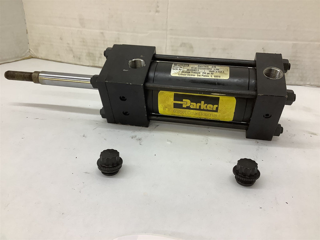 Parker 5/8" ODRAM 3" Stroke 02.00 CF2AUS142AC Pneumatic Cylinder