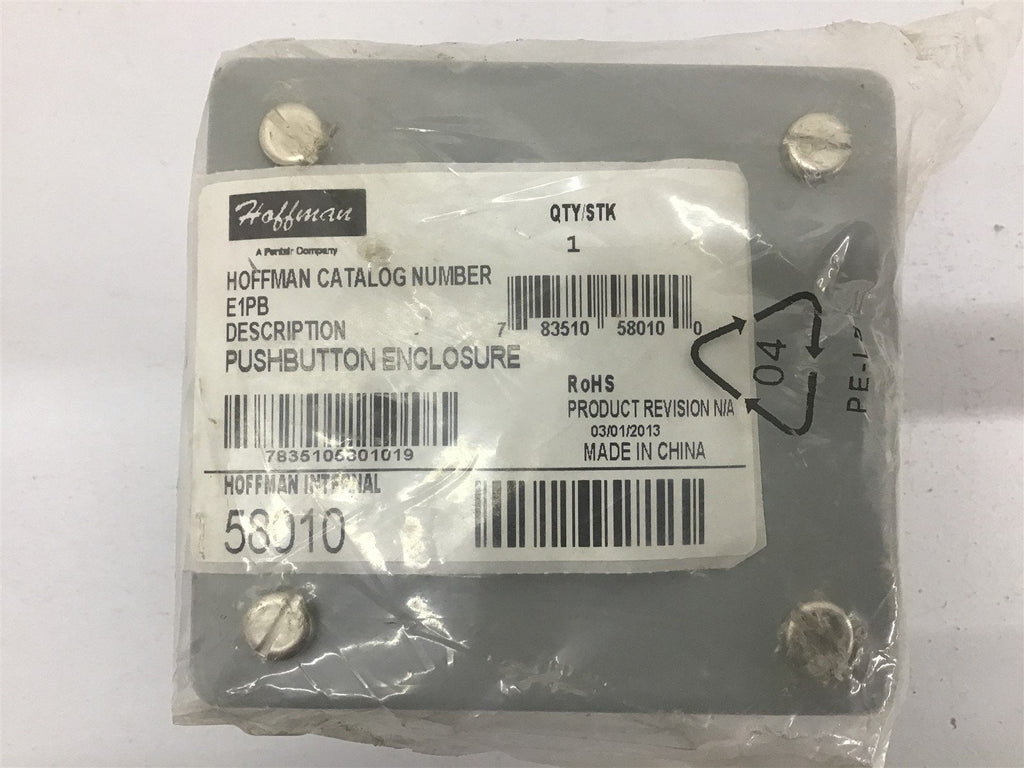 Hoffman E1PB Push button Enclosure