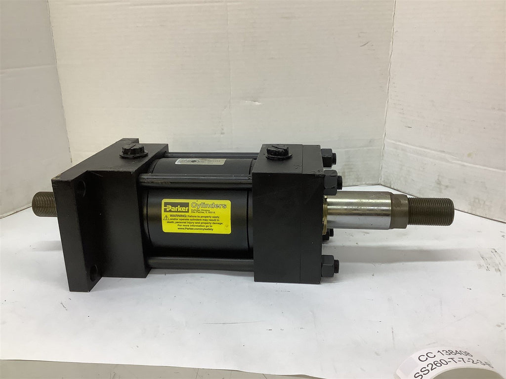 Parker 04.00 KJ2HU1313 2.875 1-3/4" OD RAM 2-3/4" STROKE Pneumatic Cylinder