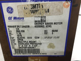 GE 3M785 Ac Motor 1/4 Hp 208-230 V 1200 Rpm 60/50 Hz OPEN Footless