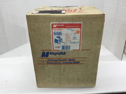 MAGNETEK GE 5kSP29QK1711-S Ac Motor 1/15 Hp 115 V 1200 Rpm 6P