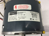 Fasco D773 Ac Motor 1/4 1/5 1/6 Hp 115 V 1800 Rpm 4P 1 PH 60 Hz