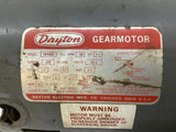 Dayton 5K940A AC Motor 1/4HP 115V 60RPM 29-1 Ratio 200LBS-T 60HZ