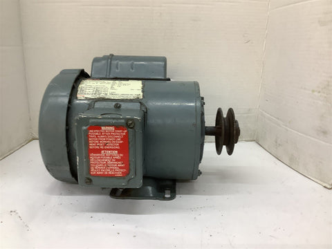 Ajax XPE56C17F5518D 3/4HP 115/208-230V 1725RPM 56-70 FR 1PH 60HZ TEFC ENC