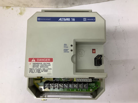 Telemecanique ATV16U29N4 Missing Cover